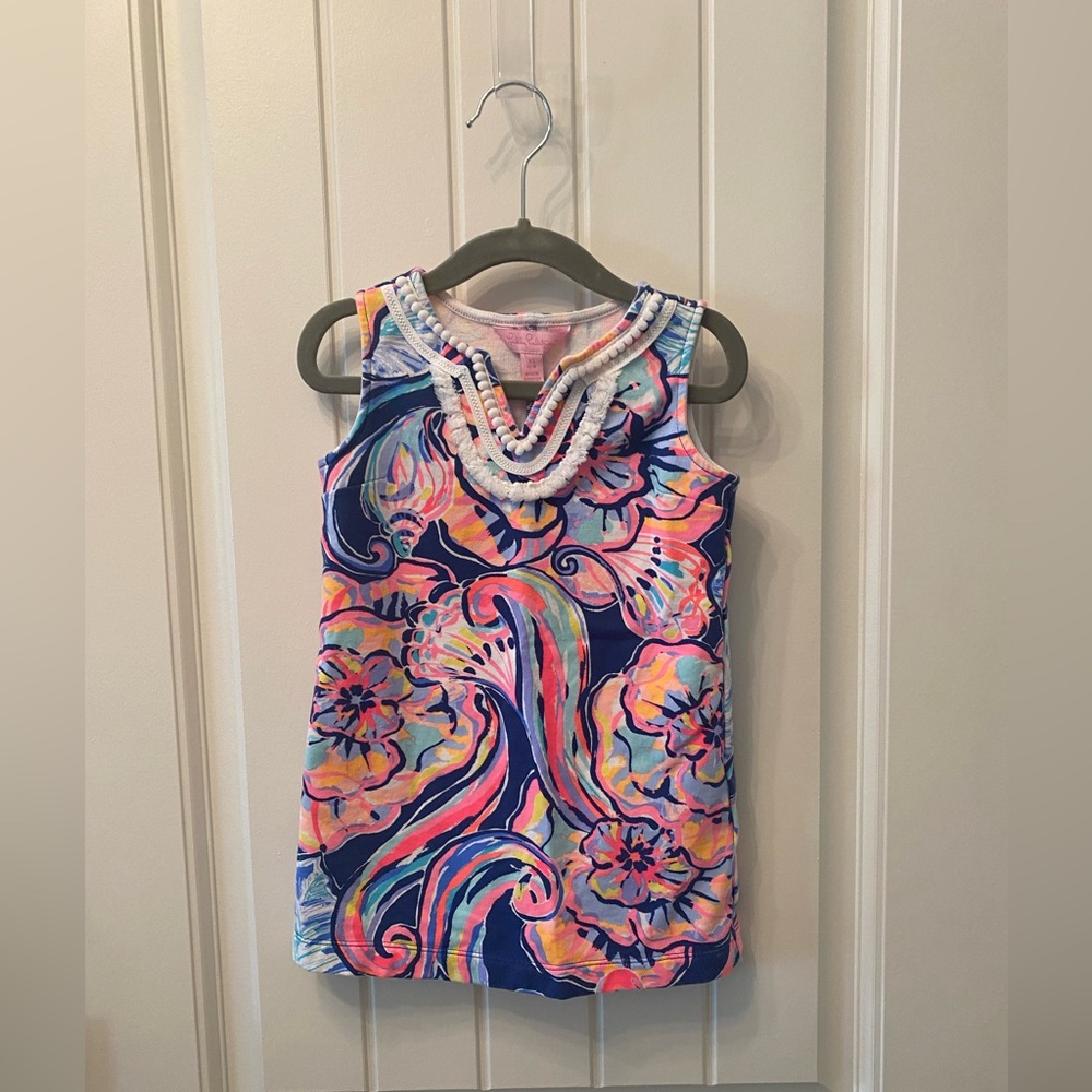 Lilly Pulitzer Girls Mini Harper Shift Dress